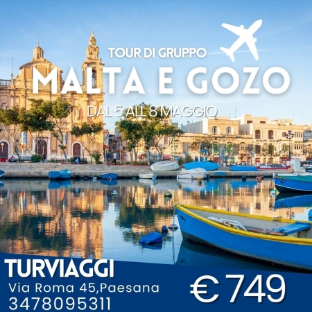 MALTA E GOZO VIAGGI DI GRUPPO