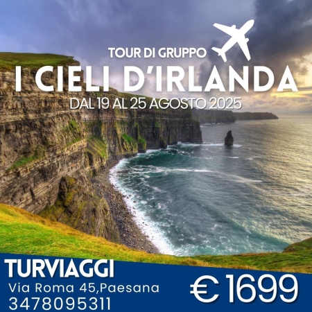 I CIELI D'IRLANDA VIAGGI DI GRUPPO