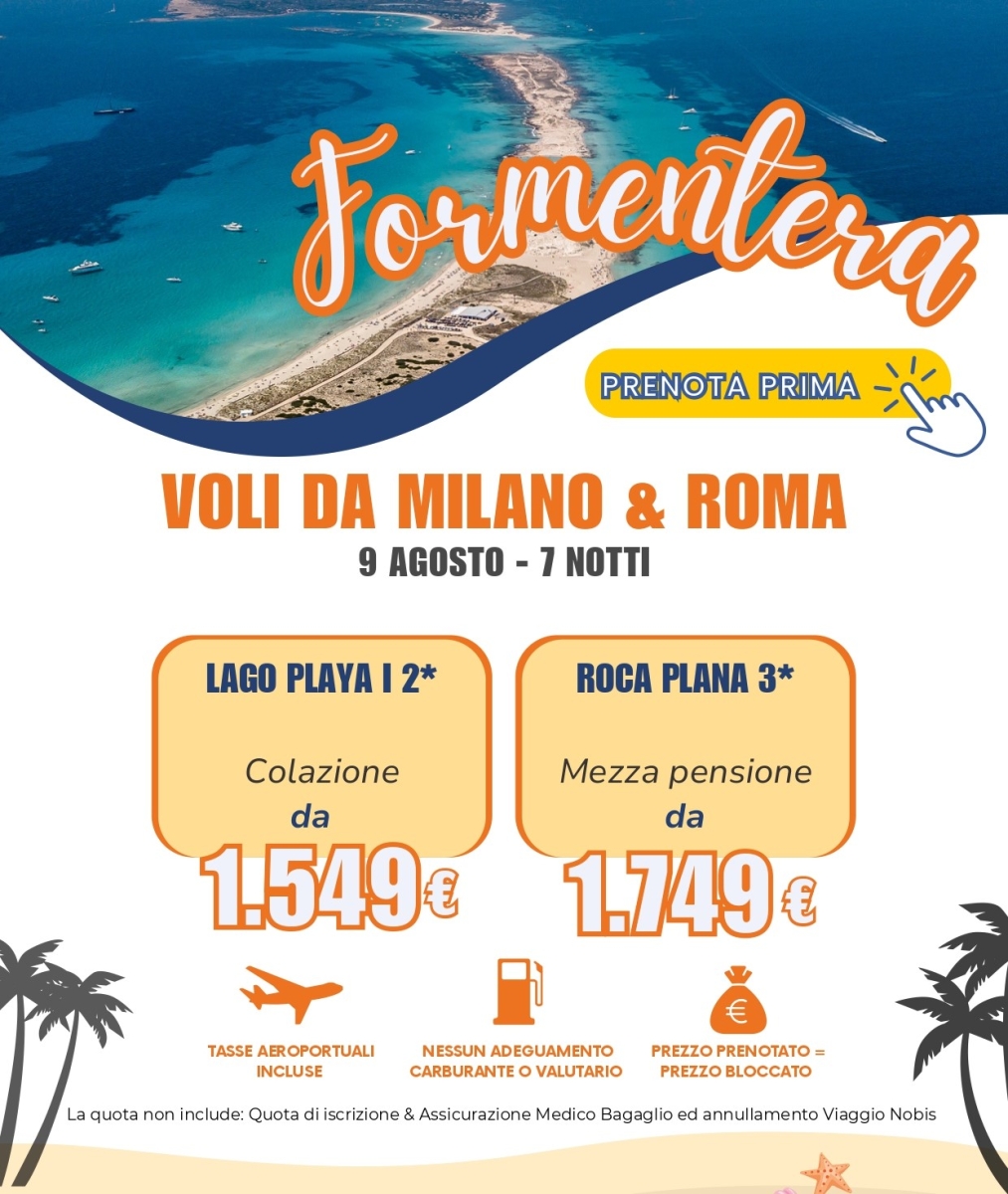 FORMENTERA - 9 AGOSTO