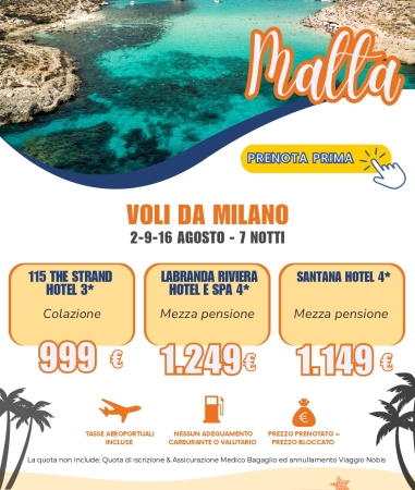 MALTA SPECIALE ESTATE