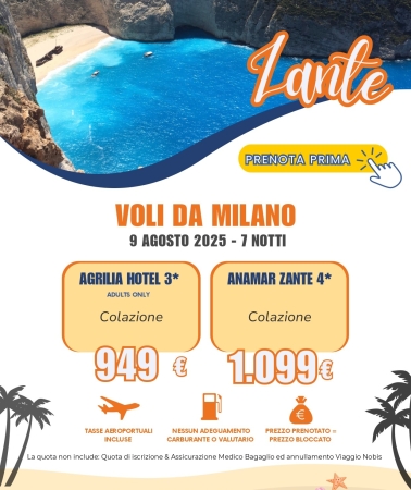 ZANTE SPECIALE ESTATE