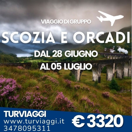 TOUR SCOZIA E ORCADI ON THE ROAD VIAGGI DI GRUPPO