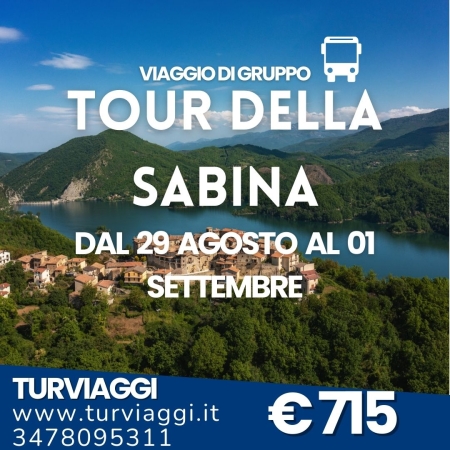 TOUR DELLA SABINA E SAGRA DEGLI SPAGHETTI ALL’AMATRICIANA VIAGGI DI GRUPPO