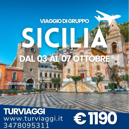 MINI TOUR DELLA SICILIA ORIENTALE VIAGGI DI GRUPPO
