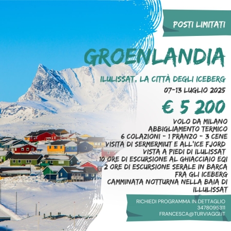 GROENLANDIA IL GRANDE NORD