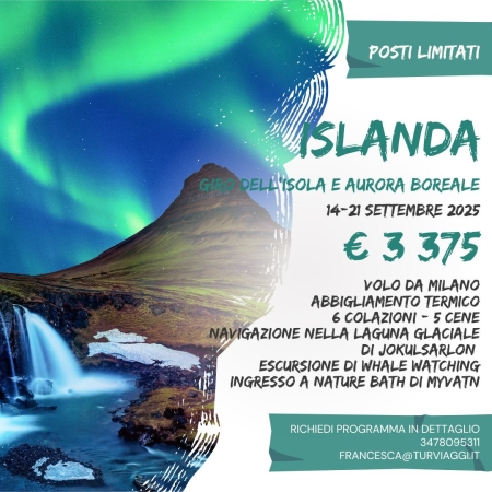 AURORA BOREALE TOUR DELL'ISLANDA IL GRANDE NORD