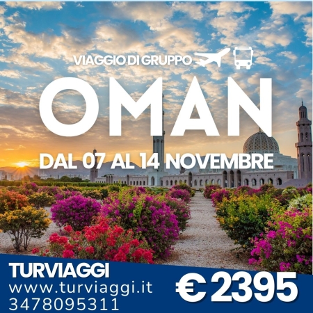 OMAN: MISTERI E MERAVIGLIE DEL MEDIO ORIENTE VIAGGI DI GRUPPO