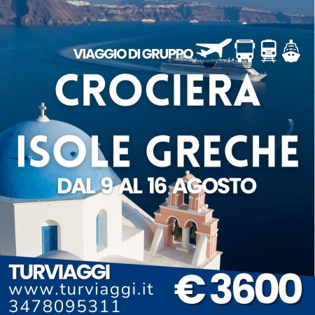 CROCIERA ISOLE GRECHE A BORDO DI EXPLORA JOURNEY: IL MEDITERRANEO COME NON L'HAI MAI VISTO VIAGGI DI GRUPPO