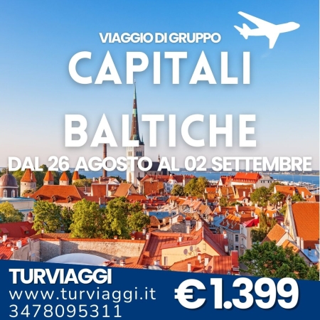 CAPITALI BALTICHE VIAGGI DI GRUPPO