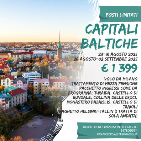 CAPITALI BALTICHE IL GRANDE NORD