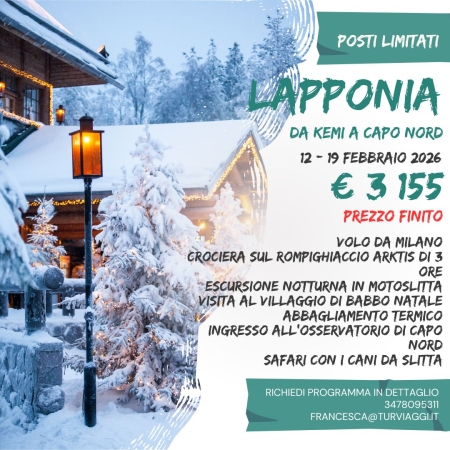 LAPPONIA IL GRANDE NORD
