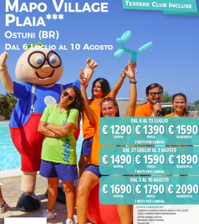 SOGGIORNO MARE PUGLIA SPECIALE ESTATE