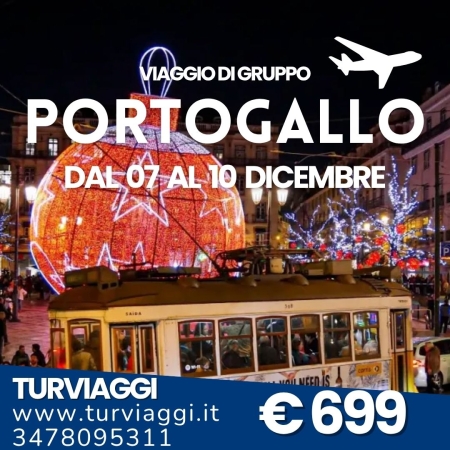 LUCI DI NATALE IN PORTOGALLO VIAGGI DI GRUPPO
