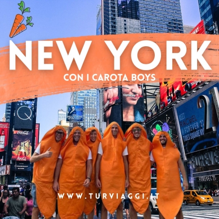 NEW YORK CON I CAROTA BOYS VIAGGI EVENTO