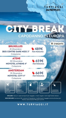 CITY BREAK SPECIALE CAPODANNO
