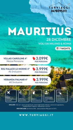 MAURITIUS SPECIALE CAPODANNO