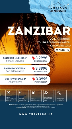 ZANZIBAR SPECIALE CAPODANNO
