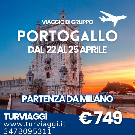 MINITOUR PORTOGALLO VIAGGI DI GRUPPO:PARTI DALL'AEROPORTO