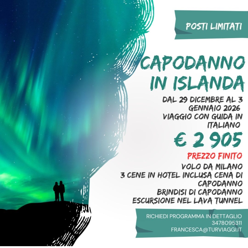 CAPODANNO IN ISLANDA