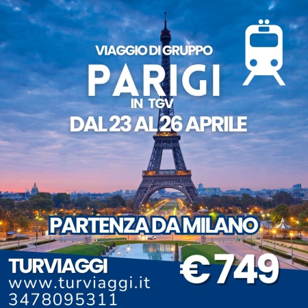 PARIGI E VERSAILLES VIAGGI DI GRUPPO:PARTI DALL'AEROPORTO