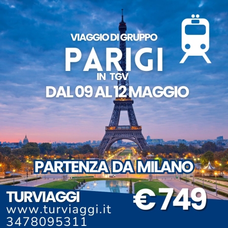 PARIGI E VERSAILLES VIAGGI DI GRUPPO:PARTI DALL'AEROPORTO